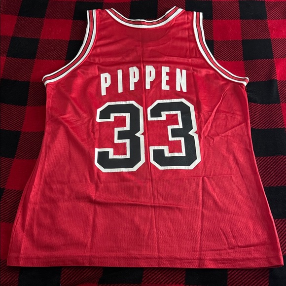 Champion Other - VINTAGE Chicago Bulls #33 Scottie Pippen 1990’s Era Champion Brand NBA Jersey